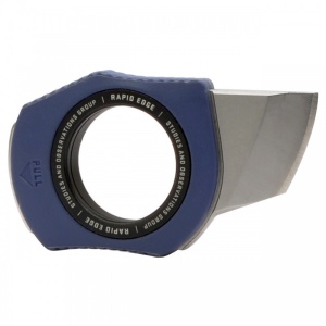 Instrument de salvare SOG Rapid Midnight Blue, cutter centura si spargator geam - Img 2