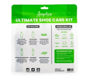 Kit complet pentru curatare, ingrijire si pastrare incaltaminte, Angelus - Img 6