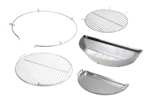 Kit Slow ‘N Sear® SNS Grills pentru gratarul cu carbuni kamado Large Big Green Egg