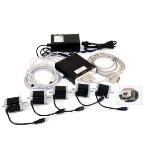 Kit upgrade pachet freza si strung CNC, cu motoare pas cu pas de cuplu mare, Sherline - Img 2