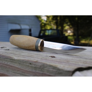 Lama cutit Morakniv Classic No. 1/0 (C) din otel carbon 77 mm - Img 3
