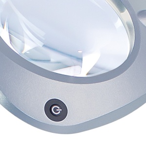 Lampa de lucru profesionala CENALED LENS DC cu lupa, cu braț flexibil - Img 17