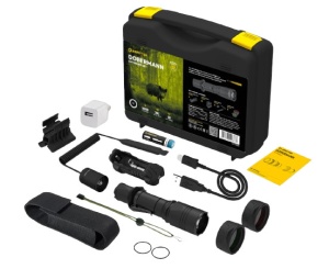 Lanterna tactica Dobermann Ext - lumina calda, 1000 lm
