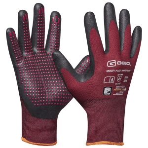 Manusi de protectie Multi Flex Touch Lady, din nylon, acoperire din spuma de nitril, uz profesional, marimea 7/S - Img 2