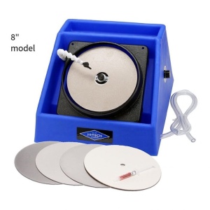 Masina lepuit inclinata cu disc de 8" pentru sticla/ cristal, HI-Tech Diamond