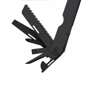 Multitool SOG PowerLock EOD V-Cutter Black Oxide cu husa din nylon, 18 functii, Compound Leverage - Img 4