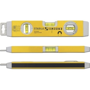 Nivela cu 3 bule si magnet 70TMW de 25 cm, Stabila - Img 2