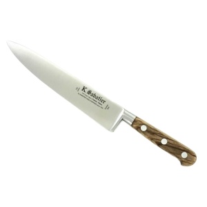 OL-1110-20 Cutit de bucatar/bucatarie, olive, maner din lemn de maslin, Sabatier Authentique