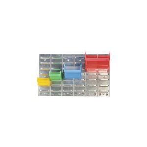 Panou metalic orizontal pentru cutii organizare, 630x380x15 mm - Img 5
