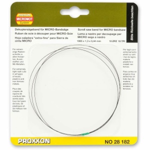 Panza ingusta (1,3mm), 10TPI, pentru MBS 240/E, Proxxon 28182 - Img 7