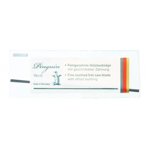 Panze traforaj PENGUIN WHITE Niqua 13cm, set 12 panze - Img 2