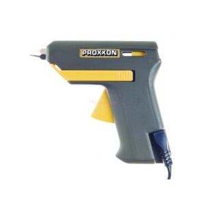 Pistol de lipit GlueGun HKP 220, verde, 40W, 200°C, duze interschimbabile, include 4 batoane si 3 duze, functional cu batoane de 7mm - Img 3