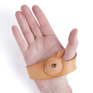 Protectie mana dreapta pentru cusut pielarie Tandy Leather SUA - Img 4