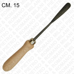 Raspel cu maner pentru sculptura lemn si marmura, 15 cm B68415 Milani Utensili - Img 2