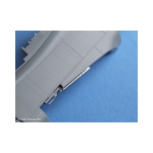 RB-P32021 Radiator pentru MUSTANG, inclocuire piese kit Tamyia - Img 4