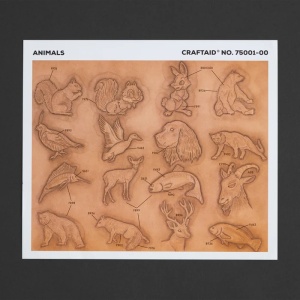 Sablon pielarie "Animale" - Tandy Leather