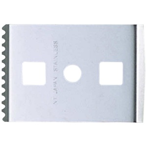 Set 2 lame inox razuitor cu zimti 36mm, NT Cutter - Img 2