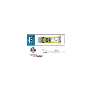 Set 5 lame de precizie tip dalta OLFA KB4-S/5 Japonia
