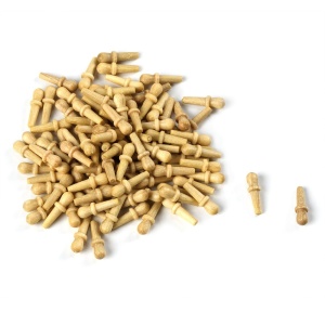 Set 50 cavile din lemn de cimisor, 8mm, Amati