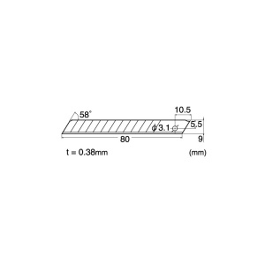 Set 50 lame cutter segmentate INOX de tip A - 9mm, NT Cutter - Img 4