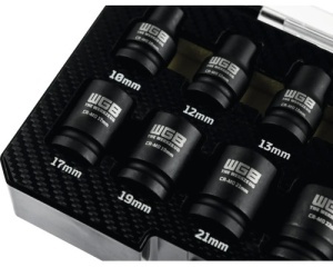 Set chei tubulare impact WGB 1/2", 10 piese - Img 6