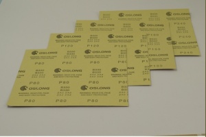 Set de 4 smirgheluri groase, granulatii: 80, 120, 180, 240 - Artesania Latina - Img 2