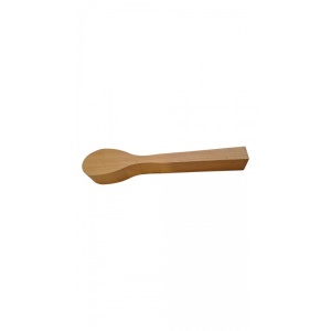 Set lingura subtire si spatula de cioplit din lemn de cires - Img 6