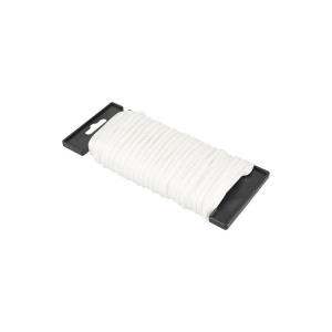 Sfoară poliester Ø3,5mm x 20m, albă - Img 2
