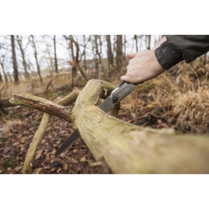 SI522127 Fierastrau pliabil bushcraft/camping Gomboy 270mm cu 10dinti/30mm, Silky - Img 4