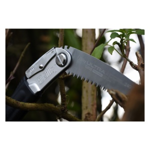 SI544624 Fierastrau pliabil bushcraft/camping Ultra Accel Curve 240mm cu 7.5dinti/30mm, Silky - Img 8