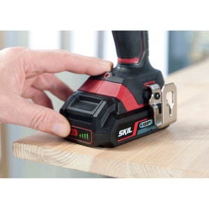 SKIL 3008 HB bormasina cu acumulator, 0-420/1450 rpm, cuplu maxim 50 Nm, 2x Accu, incarcator, geanta  - Img 5