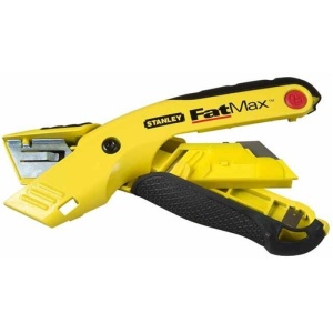 Stanley 0-10-780, Cutter cu lama fixa FatMax, 170mm + 5 lame trapezoidale 19mm - Img 2