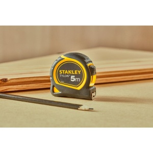 Stanley 0-30-697, ruleta Tylon 5m, tru-zero, protectie din cauciuc, anti-alunecare, 5m x 19mm, blister - Img 7