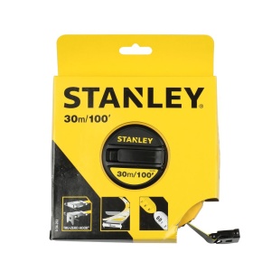 Stanley 0-34-262, ruleta inchisa cu banda de fibra de sticla 30m, tru-zero, vizibilitate ridicata, 30m x 13 mm, blister - Img 3
