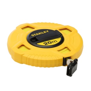 Stanley 0-34-296, ruleta inchisa cu banda de fibra de sticla 20m, tru-zero, vizibilitate ridicata, 20m x 13 mm, blister - Img 2