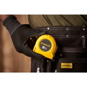 Stanley 1-30-457, ruleta clasica 8m, protectie Tylon, tru-zero, 8m x 25mm - Img 6