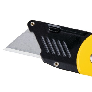 Stanley STHT10424-0, Cutter pliabil cu lama fixa, 140mm + o lama trapezoidala 62mm - Img 9