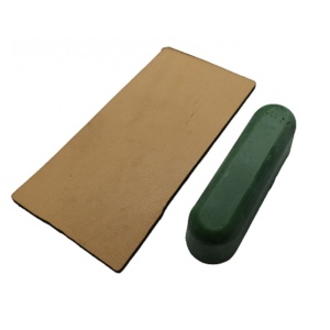 Strop din piele pentru ascutire 100x50mm cu pasta de ascutire Chrox