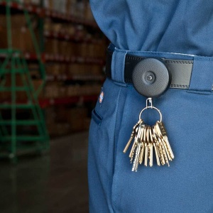 Suport de chei retractabil cu cablu de 60 cm, Key-Bak - Img 4