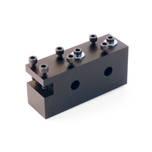 Suport lateral spate pentru scule multiple, 10mm, pentru strung Sherline - Img 2