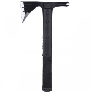 Tomahawk de supravietuire SOG Survival Hawk Black, otel 3Cr13MoV, muchie 70 mm