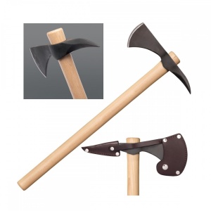 Topor Tomahawk Cold Steel Spike Hawk CS-90SH cu cap din otel carbon 1055