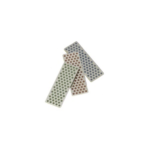 W7EFC Set 3 pietre de ascutit de buzunar, diamantate, mini Whetstone, DMT
