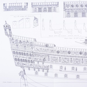 1015 Planuri constructie navomodel Amati Sovereign of the Seas - Img 2