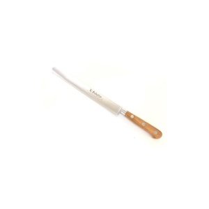 110JA25OLdent Cutit de sunca zimtat, olive, lungime 25cm, maner din lemn de maslin, Sabatier Authentique - Img 2