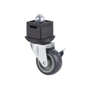 6066000 Picior cu rola si frana dirijabil, Wolfcraft - Img 2