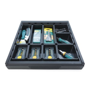 6790000 DSP 10 WSS Organizator sertar "S" si "M" , Wolfcraft - Img 3