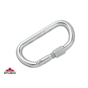 982002 Carabina din otel ASYM. OVAL cu surub, Stubai - Img 2