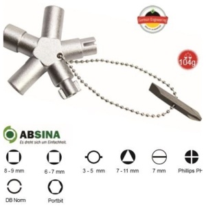 AB-1010 Cheie universala pentru panouri, ABSINA
