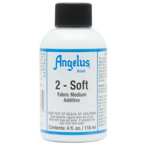 Aditiv vopsele acrilice pentru suprafete moi Angelus 2-SOFT 118ml - Img 2